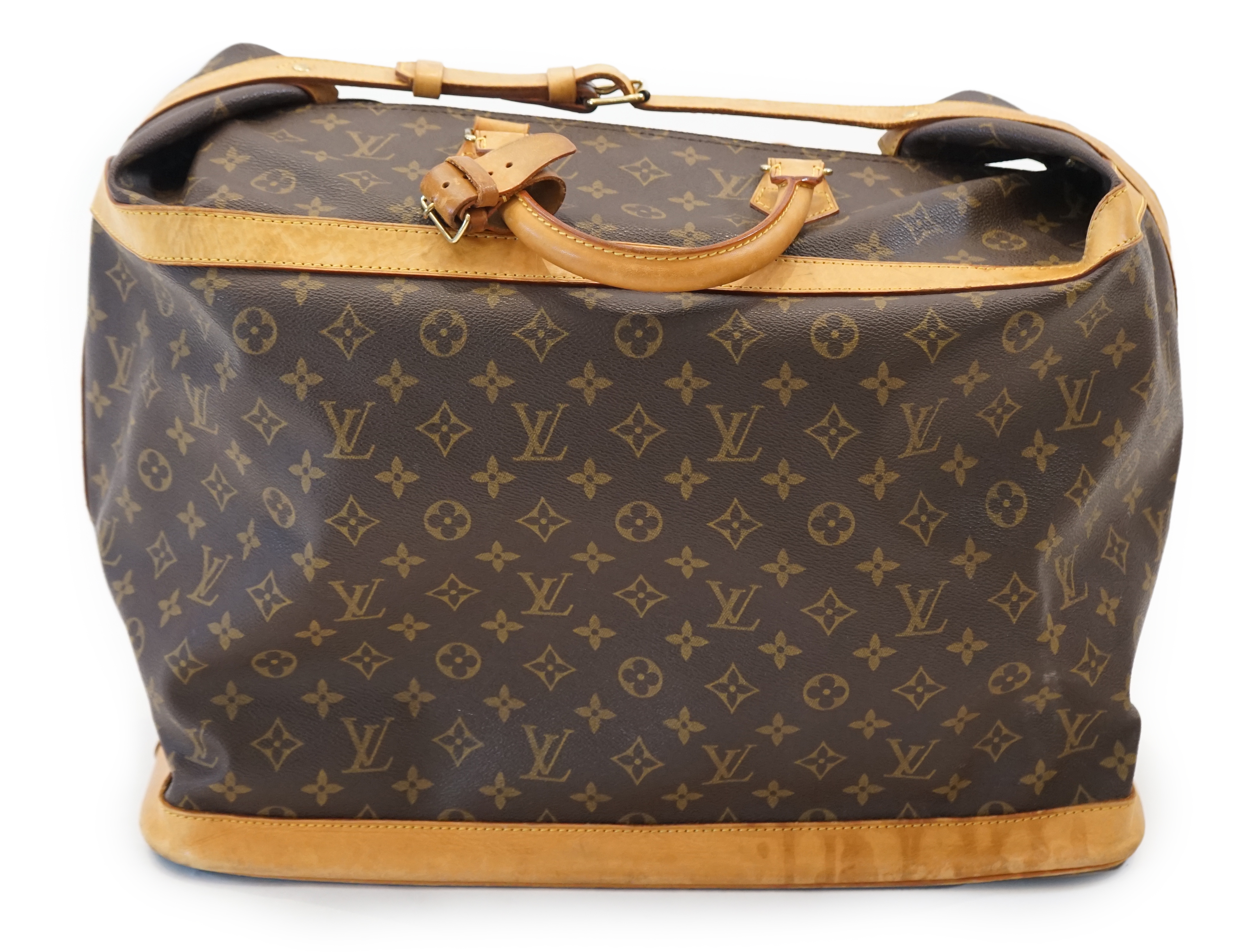 A Louis Vuitton Cruiser 45 travel bag width 25cm, length 45cm, height 30cm